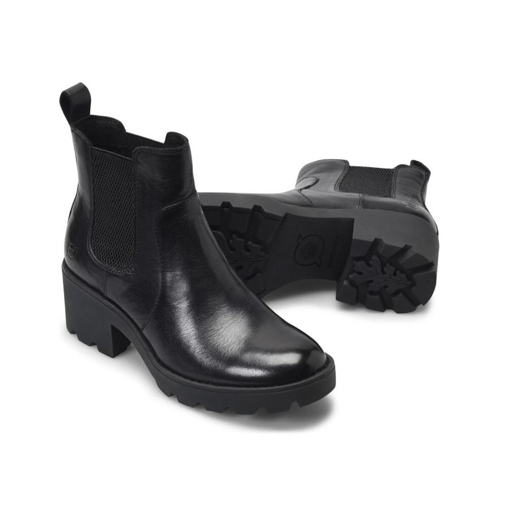Born Black Ankle Boots
